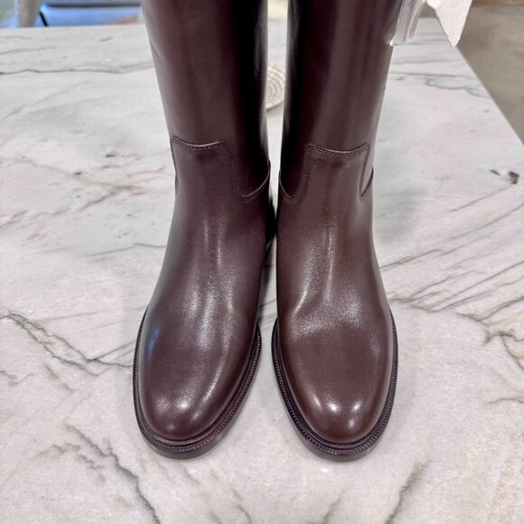 Brunello Cucinelli brown Leather Equestrian Riding Boots 36 - Picture 6 of 15